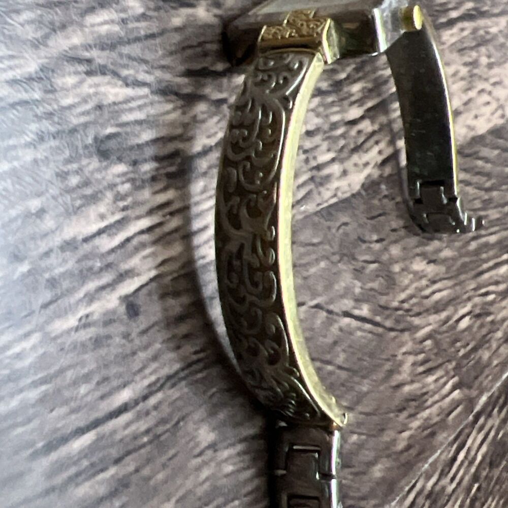 Vintage Anne Klein Two Tone 10/5255 Thai Movement Ladies Watch Quartz Stainless - Picture 8 of 11